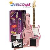 Custom Darling Divas DD950BG Electric Guitar Package w/ Amp &amp; Case, Bubble Gum Pink