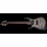 Custom Schecter C-6 Plus Left-Handed Electric Guitar Charcoal Burst