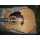 Custom Dreadnought 1833 Martin D45 Natural Acoustic Guitar Sitka Solid Spruce Top With Ox Bone Nut &amp; Saddler