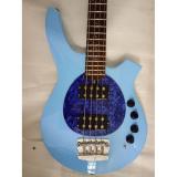 Custom  Bongo Music Man Sky Blue 4/5 String Passive Pickups Bass