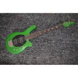 Custom Star Passive Pickups Bongo Music Man Green 5 Strings Bass