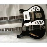 Custom 4003 Double Neck Mike Rutherford of Genesis 4 String Bass 6/12 String Option Guitar