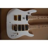 Custom Shop Kramer Double Neck White Richie Sambora Electric Guitar