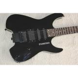 Custom Shop Black Steinberger 24 Fret No Headstock Electric Guitar