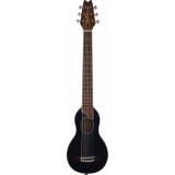 New Washburn Rover RO10/B Black Finish Travel or Kids Guitar W/ Case