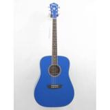 Washburn Apprentice WD10/BL Blue Dreadnought Size Acoustic Guitar