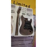 Custom Shop Unfinished Tiger Maple Rosewood Guitar Kit Stratocaster