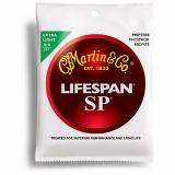 Martin MSP7000 SP Lifespan Phosphor Bronze Extra Light Acoustic Guitar Strings