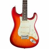 Fender American Elite Rosewood Stratocaster Electric Guitar Aged Cherry Burst