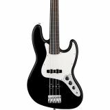 Fender Standard Fretless Jazz Bass Guitar Black Rosewood Fretboard