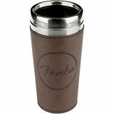 Fender Old West Travel Mug - Brown Leather