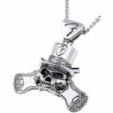 Fender King Baby Top Hat Skull Necklace