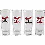 Fender Banner Headstock Shot Glasses (Set of 4)