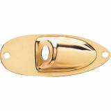 Fender Guitar Jack Plate Gold