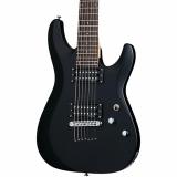 Schecter Guitar Research C-7 Deluxe Seven-String Electric Guitar Satin Black