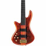 Schecter Guitar Research Stiletto Studio-5 Left-Handed Bass Satin Honey