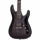 Schecter Guitar Research Hellraiser Hybrid C-1 Electric Guitar Transparent Black Burst