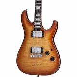 Schecter Guitar Research C-1 Custom Electric Guitar Natural Vintage Burst