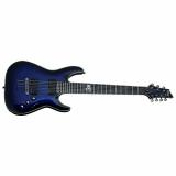 Schecter Guitar Research Blackjack SLS C-7 Active Electric Guitar See-Thru Blue Burst