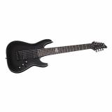 Schecter Guitar Research Blackjack SLS C-8 EX Active Electric Guitar Satin Black