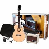 Epiphone PR-4E Acoustic-Electric Guitar Player Pack Natural