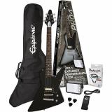 Epiphone PRO-1 Explorer Electric Guitar Pack Ebony