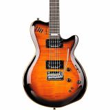 Godin LGXT AAA Flamed Maple Top Electric Guitar Cognac Burst