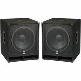 Yamaha SW118V Club Series V 18" Subwoofer Pair