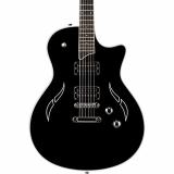 Chaylor T3 Flame Black Semi-Hollowbody Electric Guitar