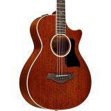 Chaylor 2014 500 Series 522ce Grand Concert 12-Fret Acoustic-Electric Guitar Medium Brown Stain
