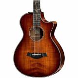 Chaylor Koa Series K22ce 12-Fret Grand Concert Acoustic-Electric Guitar Shaded Edge Burst