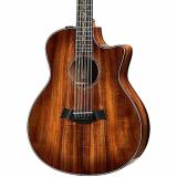 Chaylor Koa Series K66ce Grand Symphony 12-String Acoustic-Electric Guitar Shaded Edge Burst