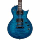 ESP LTD EC-401QMV Electric Guitar See-Thru Blue