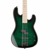ESP LTD Marco Mendoza MM-4 Electric Bass Guitar Dark See-Thru Green Sunburst