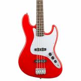 Squier Affinity Series Jazz Bass Guitar Race Red