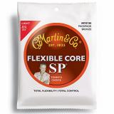 Martin FX740 Phosphor Bronze Acoustic Guitar Strings, Light