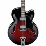 Ibanez Artcore AF75 - Transparent Red Sunburst