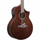 Ibanez AEW40FFCDNT Walnut Multi-Scale Acousitc-Electric Guitar Gloss Natural