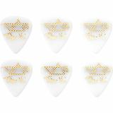 Ibanez B1000SVRWH Steve Vai Signature Picks 6 Pack, White