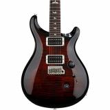 PRS Custom 24 Figured Top - Fire Red Burst with Pattern Regular Neck