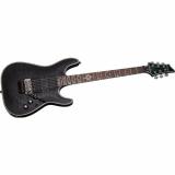 Schecter Guitar Research Hellraiser FR Devil Spine Electric Guitar See-thru Black